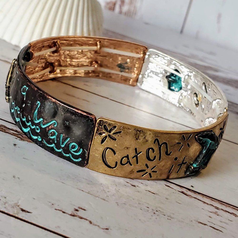 Life's a Beach Multi-Color Bracelet - Picture 2 of 4